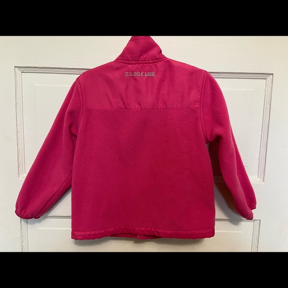 Pink US Polo Jacket kids 4T - Picture 2 of 4